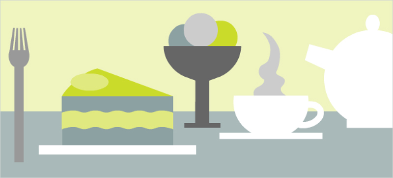 msk2 Illustration Kaffee, Eis und Torte 2001