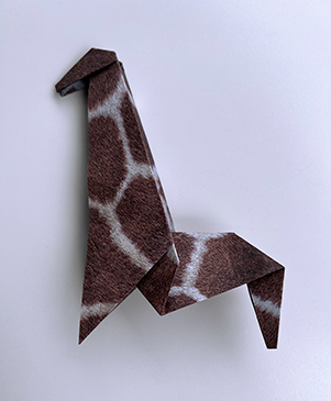 KinderKulturSommer2022 Origami Giraffe