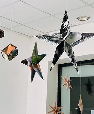 Origami Sterne Deko