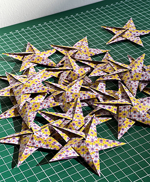Origami Sterne