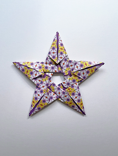 origami modularer stern